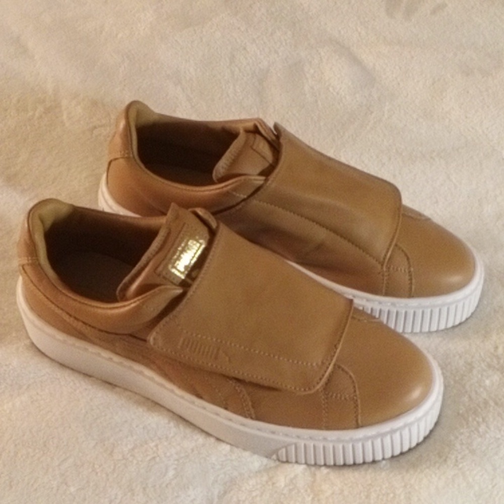 PUMA BRAND NEW WOMENS SIZE 8.5 VELCRO SNEAKERS